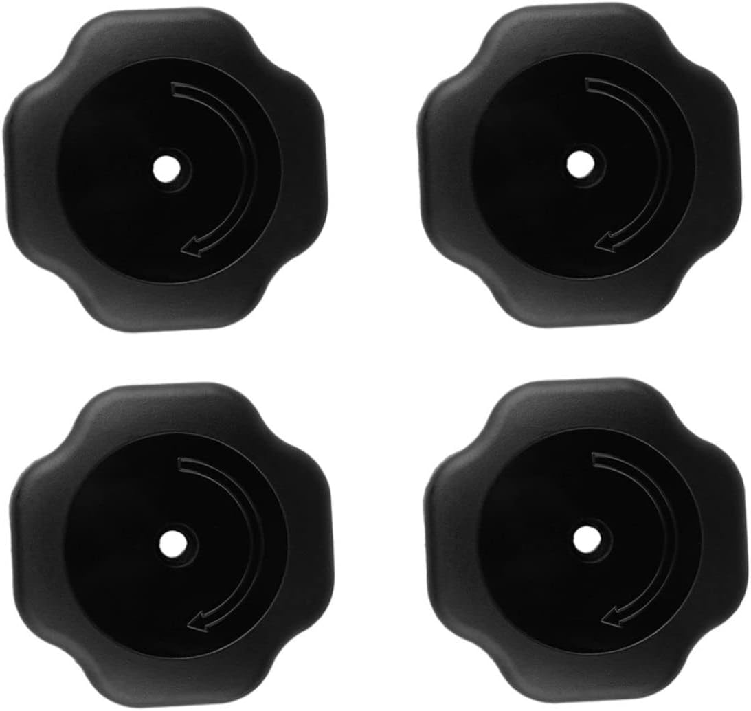 Zerodeko 4Pcs Explosion Pressure Cooker Knobs Slip Plastic Handles for and Installation Compatible with Pan Lids for Kitchen Cookware Use