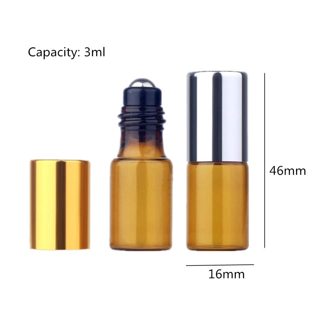 Hete Aanbieding 5ml 10ml Navulbare Lekvrije Massage Roller Ball Essentiële Oliën