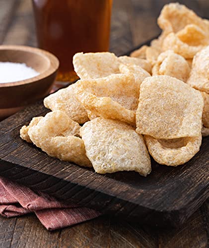 Rib Rack Pork Rinds, 4 Count Variety Pack - 4 x 4 oz