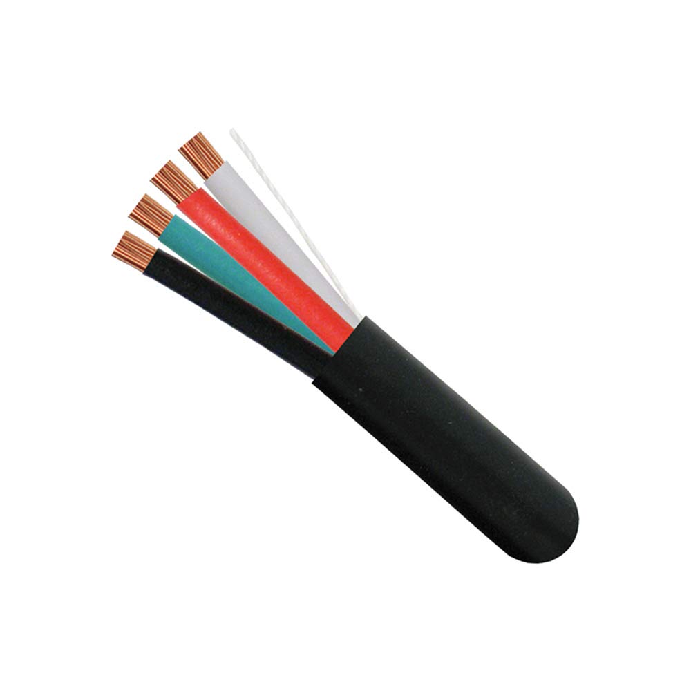 4-Conductor 16AWG Wire Speaker Cable, 500-Feet