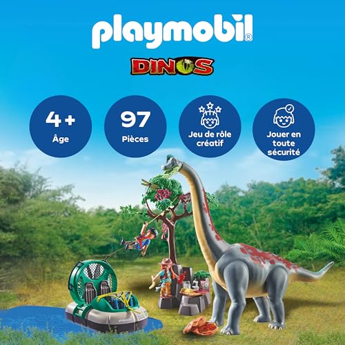 Brachiosaure explorateurs aéroglisseur - vue 6