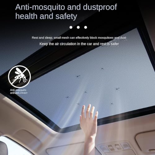 Red anti-insectos de techo solar para Forthing Yacht evita mosquitos en el coche 5