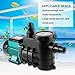 everfarel 230V Bomba de Filtro Bomba para Piscina Bomba, Verde (HZS-200 5000l/h)