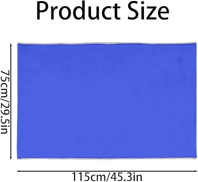 Slide Sheets for Moving Patients on Bed, Sliding Sheets for Bed Mobility, Patient Transfer Slide Sheet for Hospitals, Home Care, Cars, Wheelchairs, Elderly and Disabled, Blue, 75x115cm