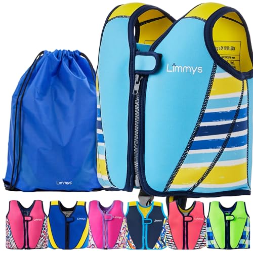 Limmys Swim Vest for Toddlers & Kids - Adjustable Buoyancy...