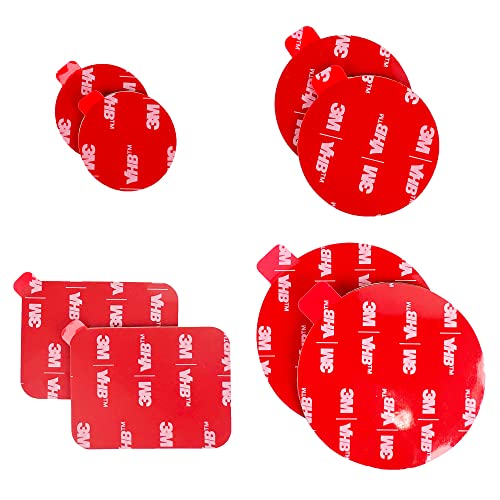 ONYX JAPAN 超強力 両面テープ ダイカット 多用途 屋内/屋外 車外/社内 VHB 5952 (アソートセット 8pcs(4種×各2pcs)) ブラック