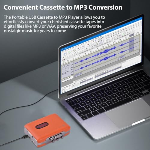 Mini lecteur cassette portable convertisseur MP3 avec logiciel de capture CD