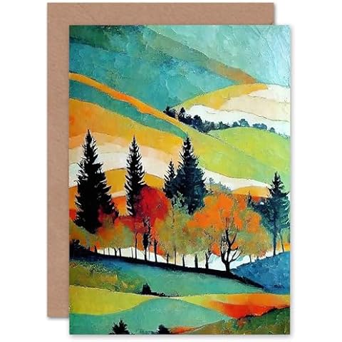 Artery8 Scottish Landscape Greeting Card Cover
