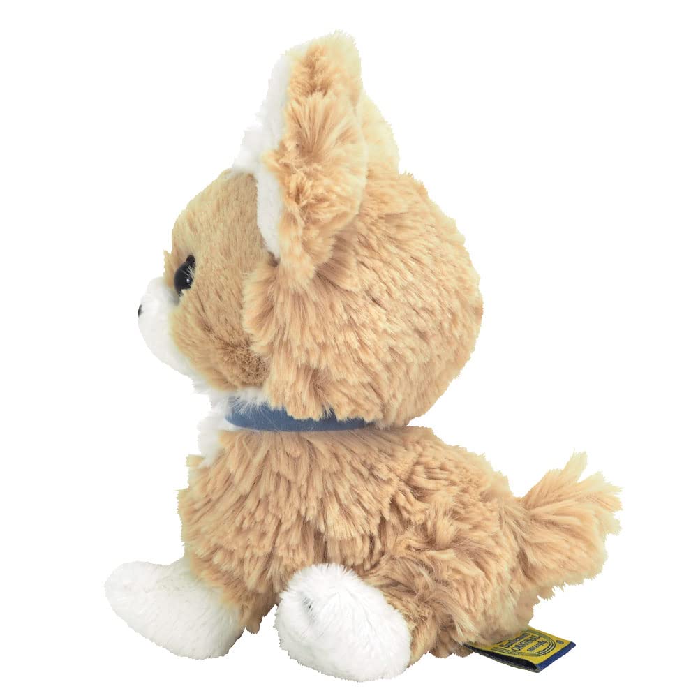 おちびふわふわ　わんちゃん　ベージュ Amazon.co.jp: サンレモン パプス! チワワ ベージュ 8.8×16×7cm