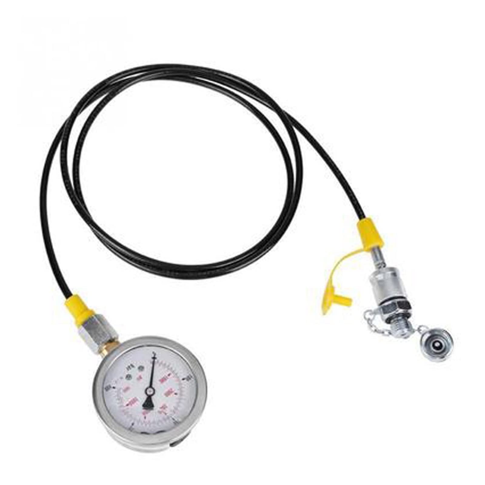Kit di Prova della Pressione idraulica 35ED 250/400/600 Bar Kit di manometro Idraulico per escavatori Macchine edili Fai da Te e Utensili