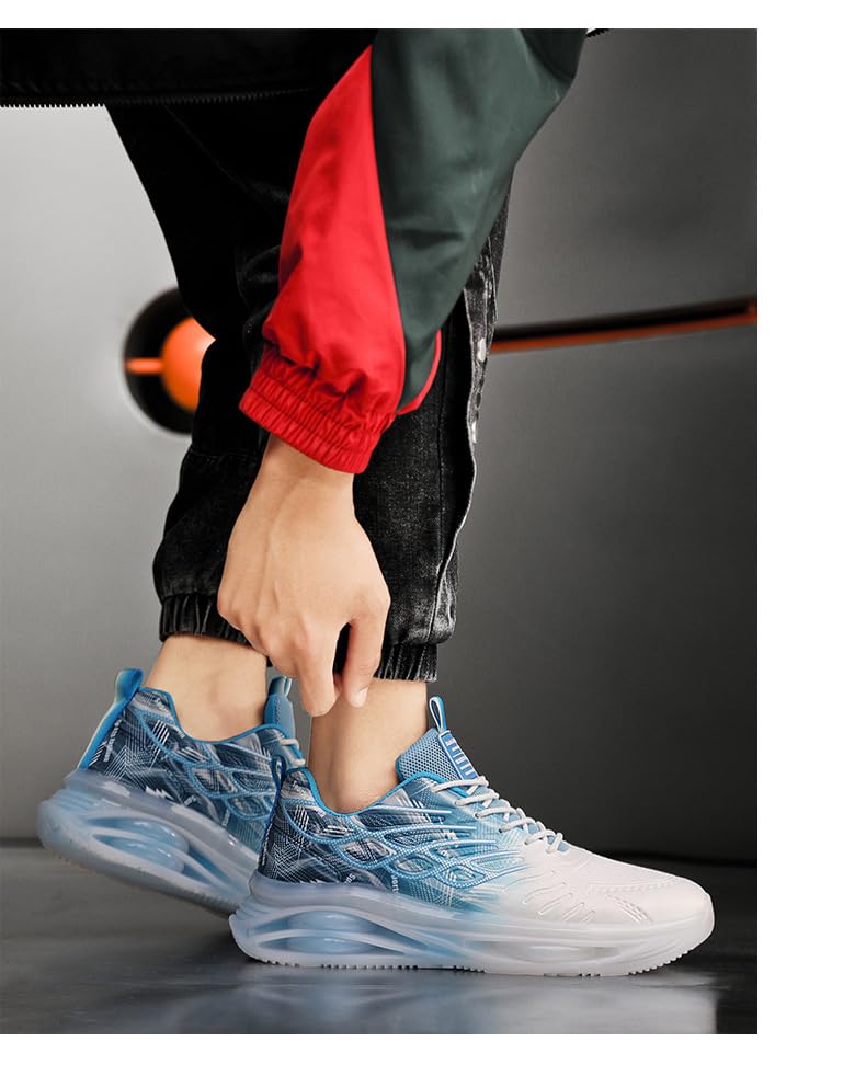 Zapatillas de Running Hombre Degradado Suela Hueca