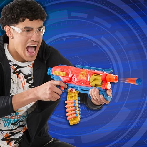 Nerf Loadout Shadowspeed Recon, Blaster et 14 fléchettes N1, Lanceur de Fléchettes Personnalisable pour Enfants et Ados Blaster Semi-Automatique et Electrique, Dès 8 Ans