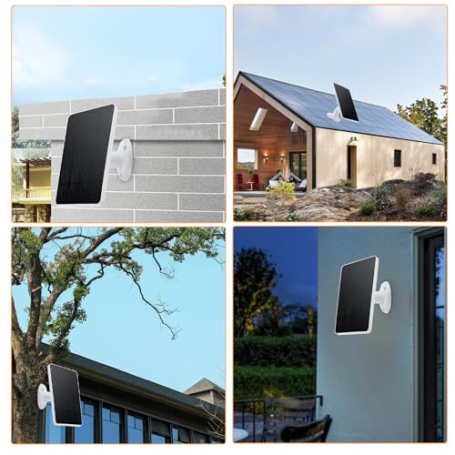 Panel solar de 10W resistente al agua con rotación 360 para cámara IP 5