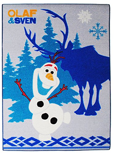 alles-meine.de GmbH Teppich - Disny die Eiskönigin - Frozn - Kinderteppich/Bettvorleger - 95 cm *...