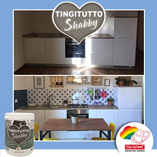 Tingitutto Shabby Pittura ad acqua effetto gessoso...