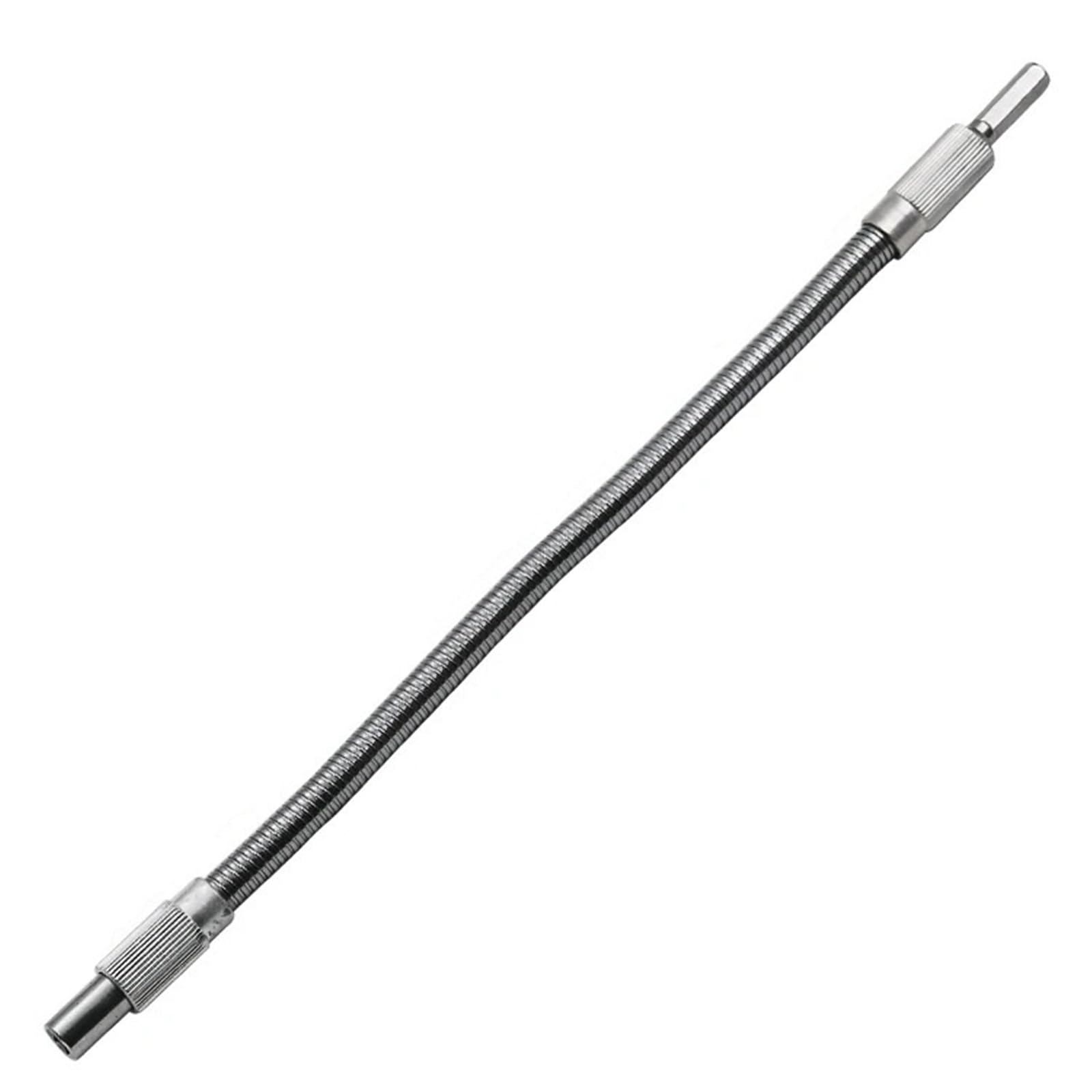 Xctdsvah One Color Flexible Socket Extension 300Mm/200Mm Flexible Shaft Metal Drill Screwdriver Bit Holder Connect Link Multitul Hex Shank Extension Snake