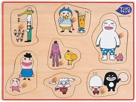 Amazon でこぼこフレンズ 木のパズル 積み木 おもちゃ Amazon でこぼこフレンズ 木のパズル 積み木 おもちゃ