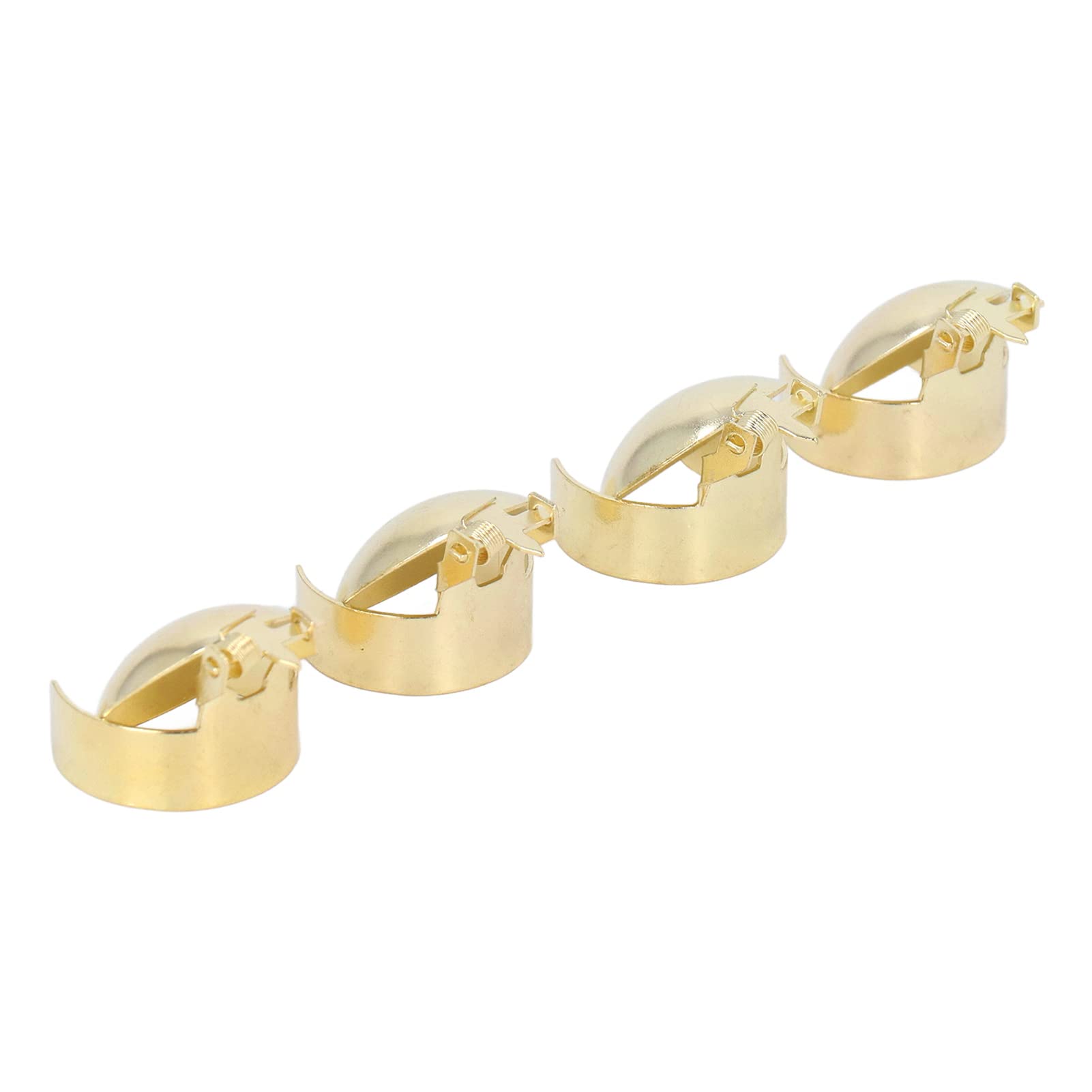 Fydun Automatic Candle Snuffers, 4pcs Extinguisher Wick Mystical/Fantasy Snuffer Snuffers, Elegant Lamps for Putting Out Safely Silver Enthusiasts (Gold)