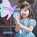 ArtCreativity Light Up Princess Wands for Kids (Set of 2) - Pink and Blue Fairy Wands with Spinning LEDs, Batteries Included - Light Up Wand for Girls and Boys, Perfect Pretend Play Toys