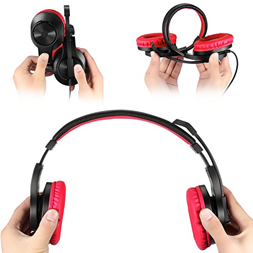 Image of BlueFire Kids Headphones with Microphone, 3.5mm Wired Over Ear Headset