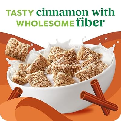 Kashi Breakfast Cereal, Organic, Whole Grain, Cinnamon Harvest, 18oz Box (1 Box) (Pack of 3)