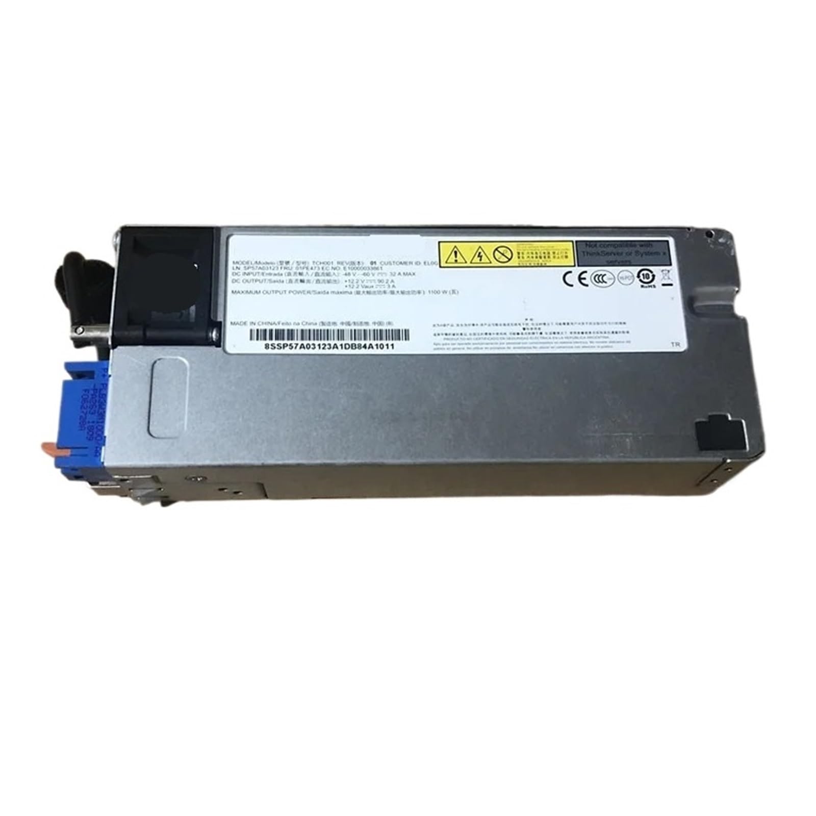 KSZHZYMGX Power Supply SR860 DC 1100W SP57A03123 TCH001 01PE473