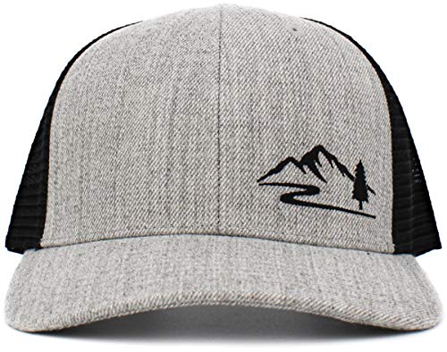 Image of KBETHOS Men's Women's Explore The Outdoors Mountains Scenery Unisex Trucker Baseball Cap