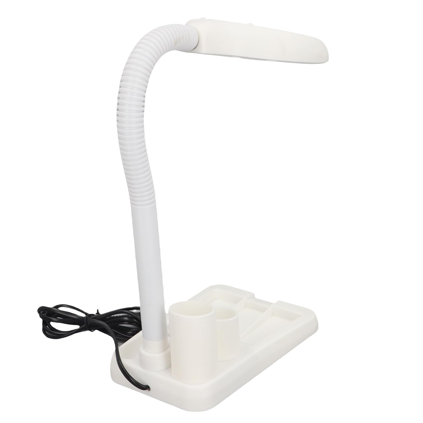 Loupe à LED avec Lumière, Loupe 5X 10X avec 36 Lumières LED Lampe de Table en Verre Grossissant Réglable pour un Travail Rapproché Blanc(blanche)