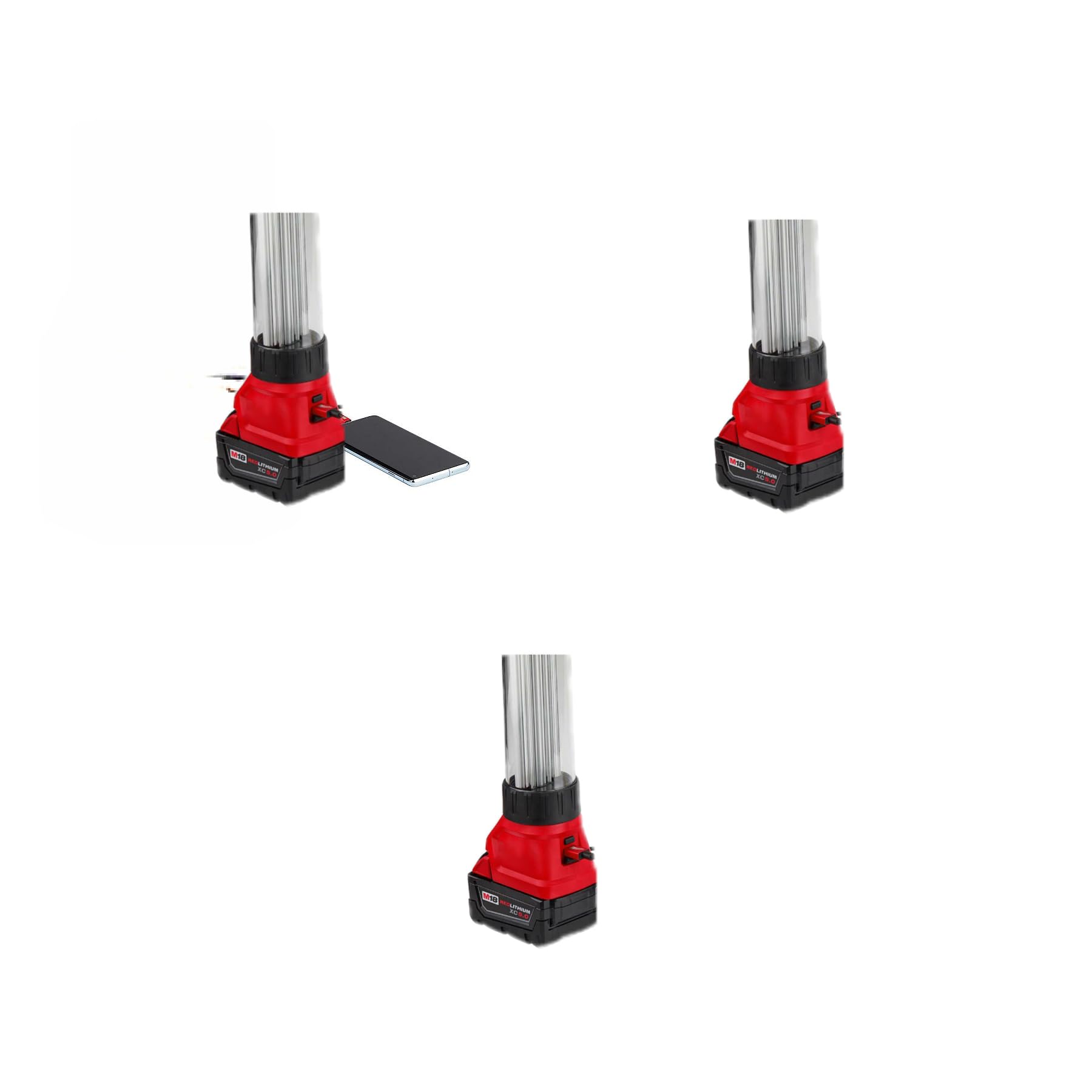2363-20 Compatible with Milwaukee 18V USB Charging Led Lantern