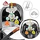 Fehn Spielzeug Baby Koala - Motorikspielzeug mit Befestigungsring - Spieltier mit Greif Elementen - Babyspielzeug zum Beißen, Greifen & Entdecken - Kuscheltier für Babys und Kleinkinder ab 3+ Monaten
