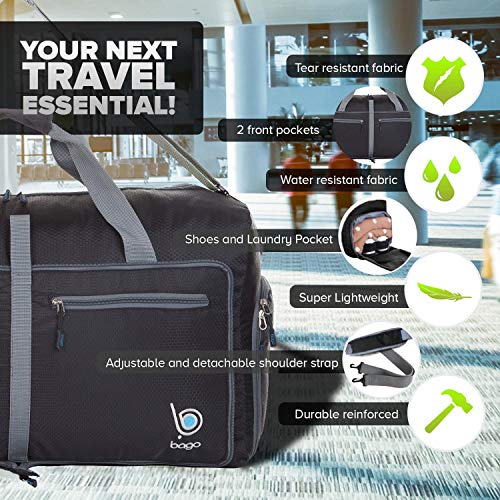 Bago Travel Bundle: Packing Cubes & 140L Duffel Bag Set - Organize and Carry with Ease2