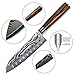 Wolfblood Damastmesser Santoku Messer XL (30cm) TÜV geprüfter 62 HRC Damaststahl aus 67 Lagen I...