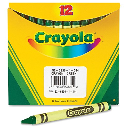 Crayola 520836044 Bulk Crayons 24BX/CT Green - image 1