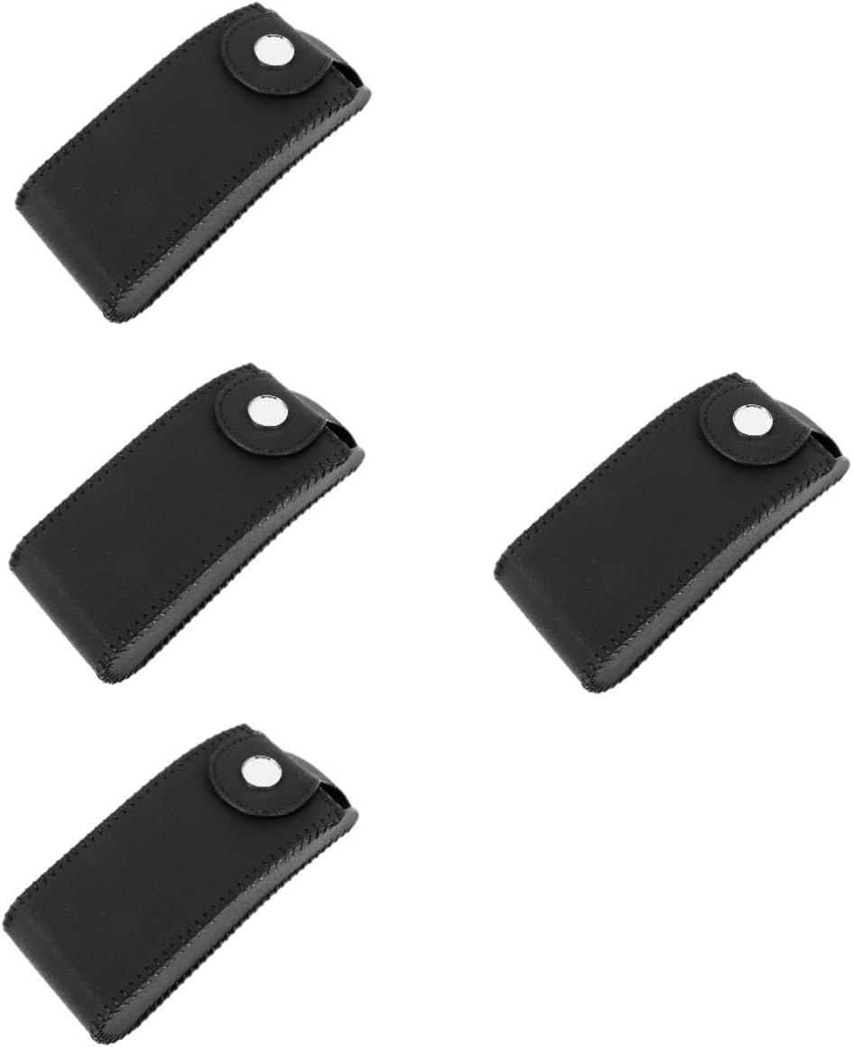 Gatuida 4pcs Visor Glasses Holder for Car Sunglasses and Eyeglasses Storage Box Compact Design for Easy Access and Organization Compatible Vehicle Interiors