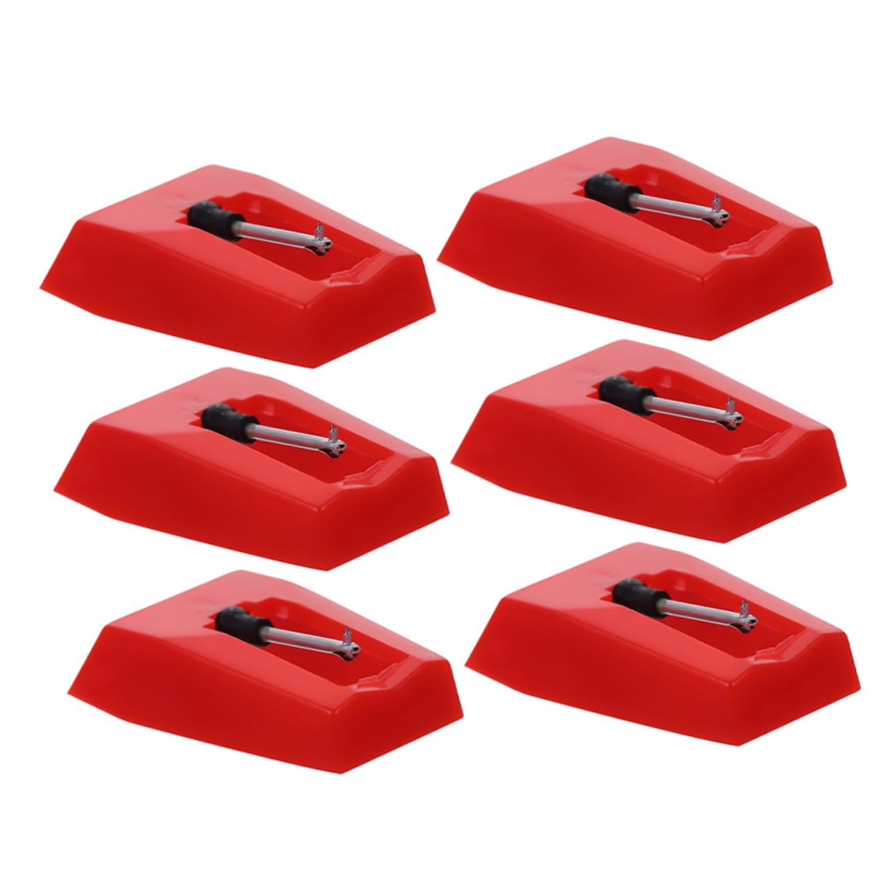NULYLU Vinyl Needle Replacement for Record Player 6pcs Stylus Needles Player Stylus