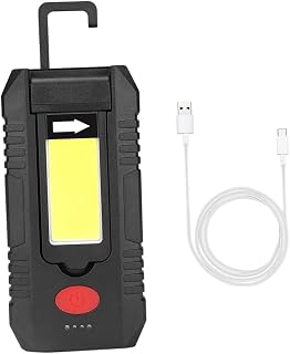 Lamp Flashlight Light Re USB Cob Lantern with and LED Blackout Car for Torch Household Portable Magnet Hanging Emergency Hook Rechargeable Camping Work