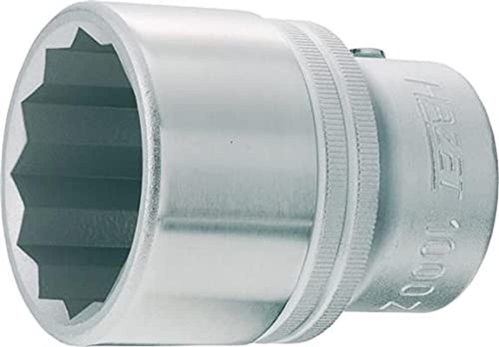 HAZET 1000AZ-1.13/16 73 mm 12-Point Profile Socket - Chrome-Plated/Polished, 1.13/16 Zoll