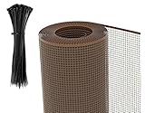 Versatile: Adatta per balconi, cancelli e recinzioni, garantisce sicurezza e visibilità grazie alla sua struttura a maglie aperte.