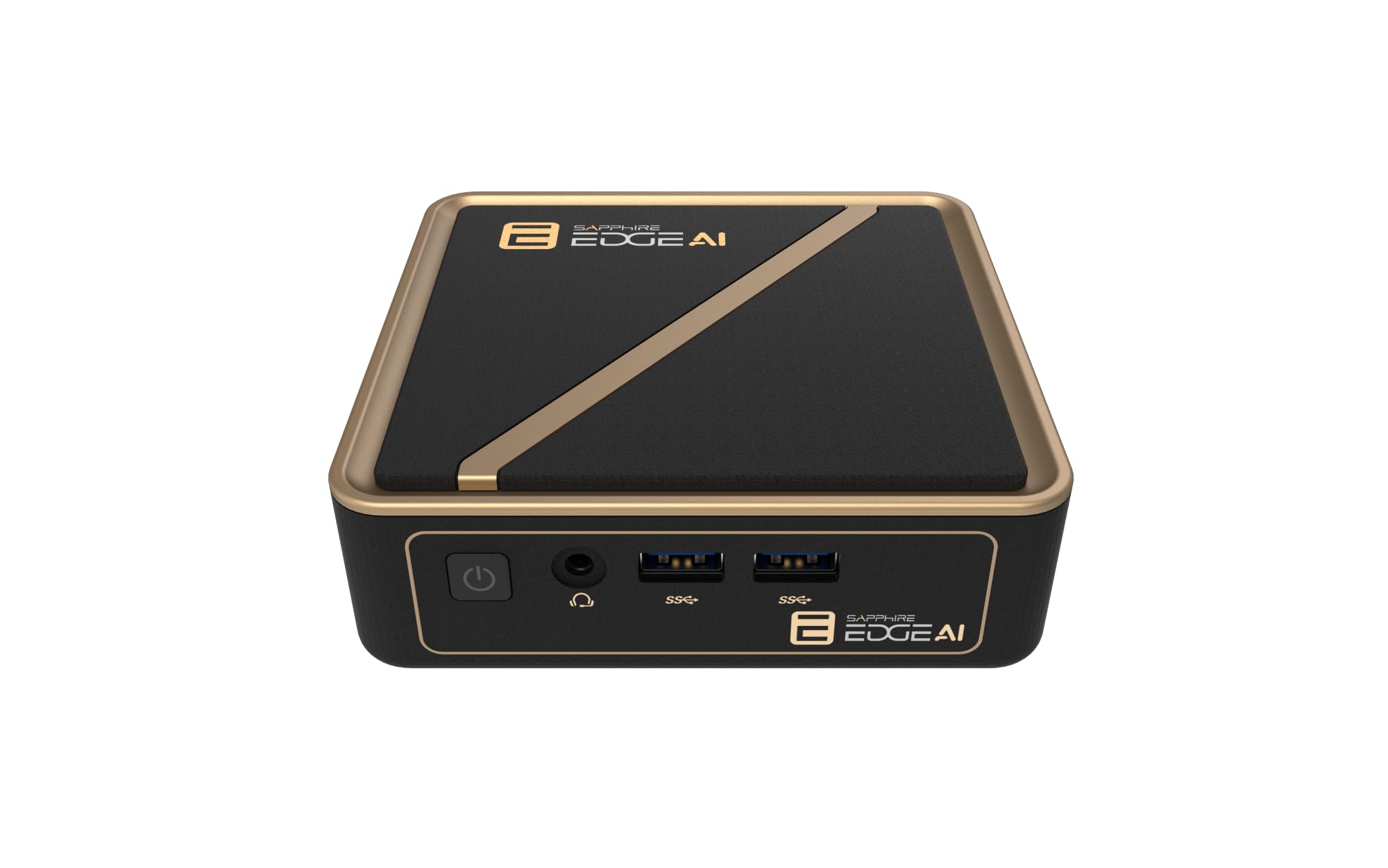 Sapphire Barebone Edge Ai 340 - Barebone - (schwarz/gold, Ohne Betriebssystem)(4h020-06-40g)