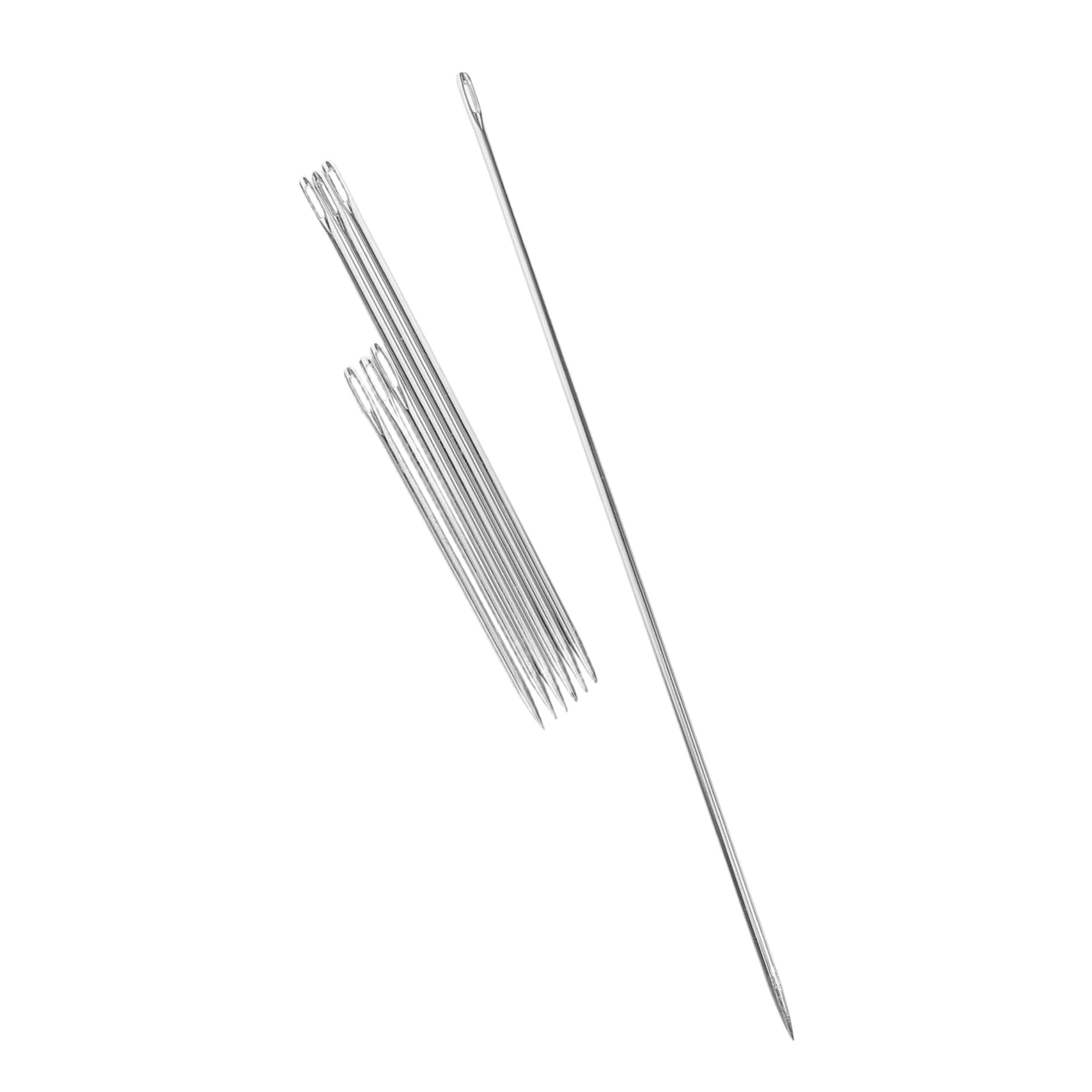 Gogogmee Sewing Kit 7 Large Eye Needles for Leather Fabric and DIY Projects and Easy to Thread