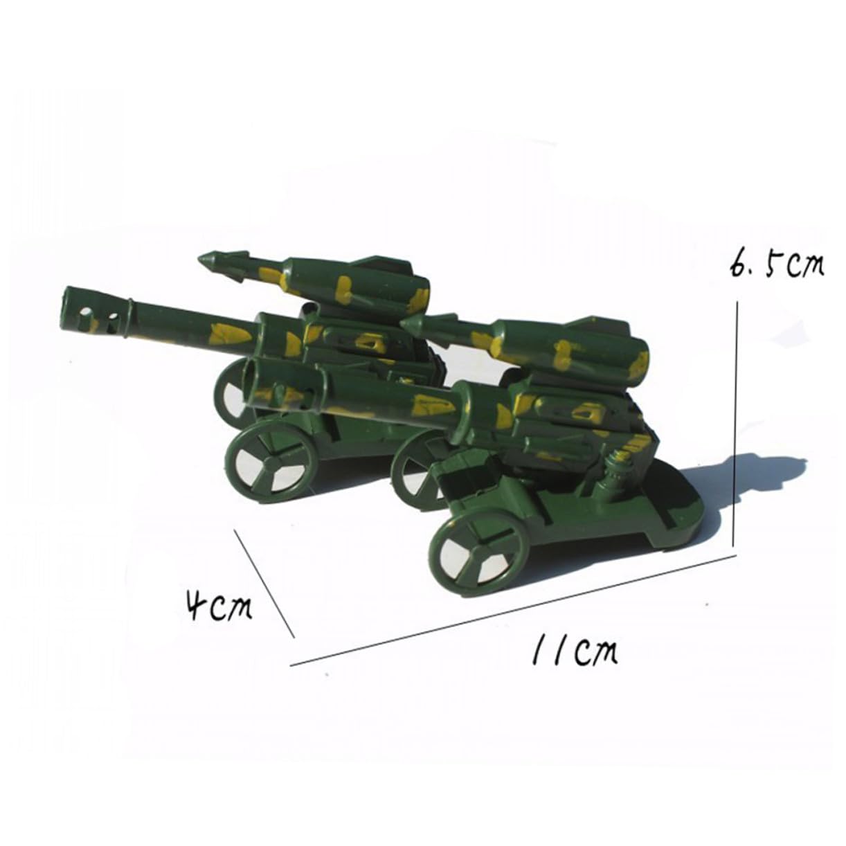 Mikinona Militar de Plástico Mini de 88 Piezas para Niños