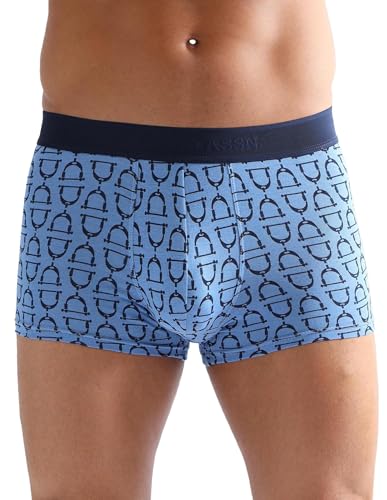 Image of U.S. Polo ASSN. Men PT005 Cotton Modal Printed Premium Underwear Trunks -Pack of 1