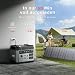 OUKITEL 3200W(6400W Peak) Tragbare Powerstation P2001E Pro, Solargenerator 2048Wh LiFePO4 Batterie, 1 Std Schnellladung, 13 Anschlüsse, APP Mobile Stromversorgung für Outdoor, Camping, Wohnmobil