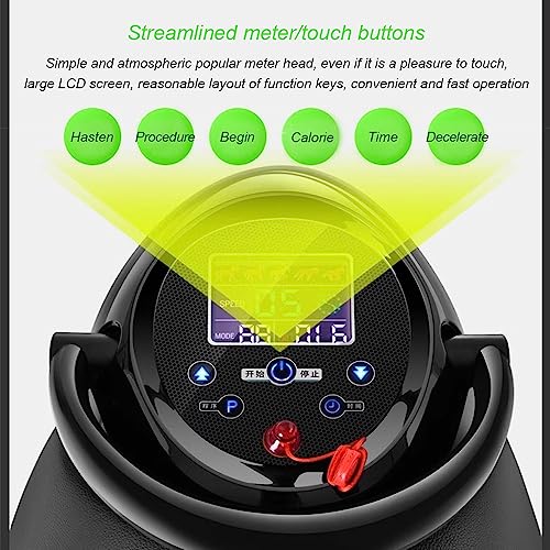 Máquina eléctrica para montar a caballo GAGALU, simulación 3D de equitación, 20 velocidades ajustables de vibración, equipo de fitness eléctrico para montar, gran pantalla LCD, manual en inglés miniatura 6