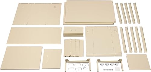 Miniatura 9 de juckeyroot Archivador de 5 cajones, gabinete de almacenamiento de clasificación móvil para oficina en casa, gabinete de almacenamiento vertical de
