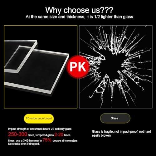 Couverture de toiture polycarbonate transparent pour serre extérieure durable - 3