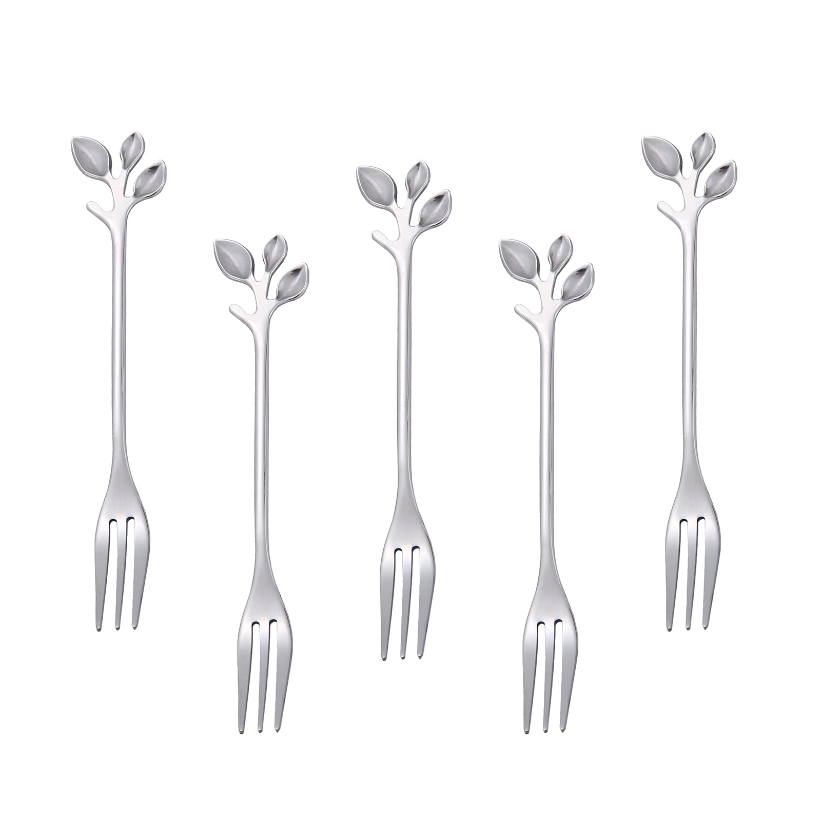 Amazon.co.jp: Easytoti デザートフォーク ケーキフォーク フルーツ