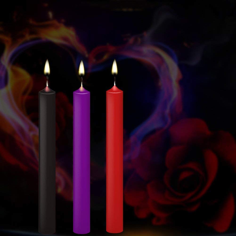 3 Candele A Bassa Temperatura Per Coppie: Romantiche, Colorate E Sicure Per Atmosfere Intime | Perfette Per Decorazione Casa, Feste E Matrimoni - 2
