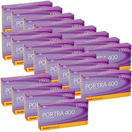 Kodak Professional Portra 400 Color Negative Film - Medium Format - 120 Roll Film 100-Pack