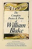  The Complete Poetry & Prose of William Blake by William Blake David V. Erdman Harold Bloom William Golding(1982-04-16)